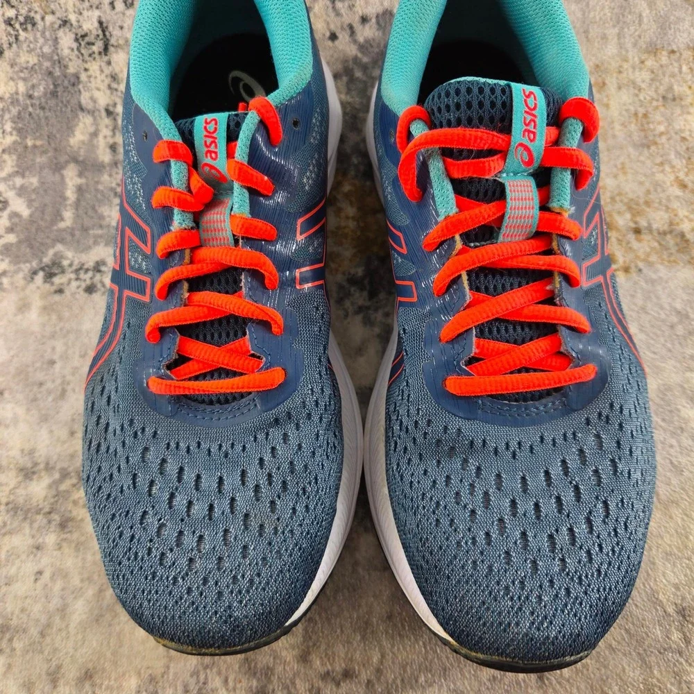 ASICS Gel Excite 7 Running Shoes Womens 9.5 Blue 1012A562 Jogging Sneakers